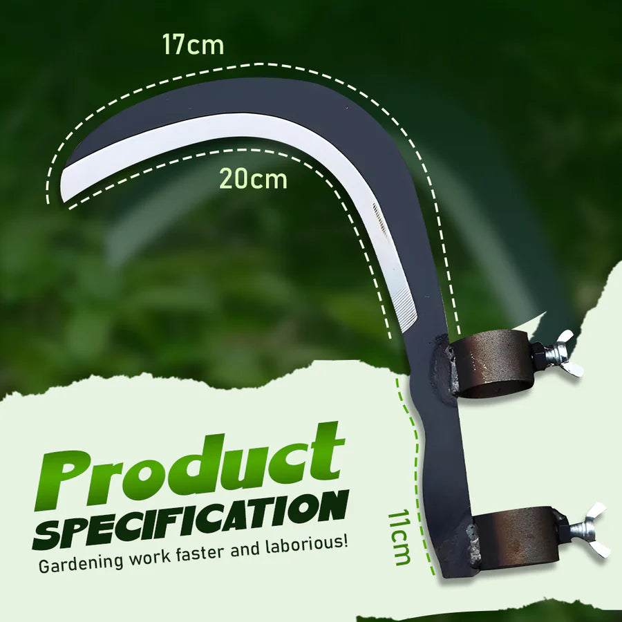 Multifunctional Portable Grass Sickle Cutter Head 🌿✂️