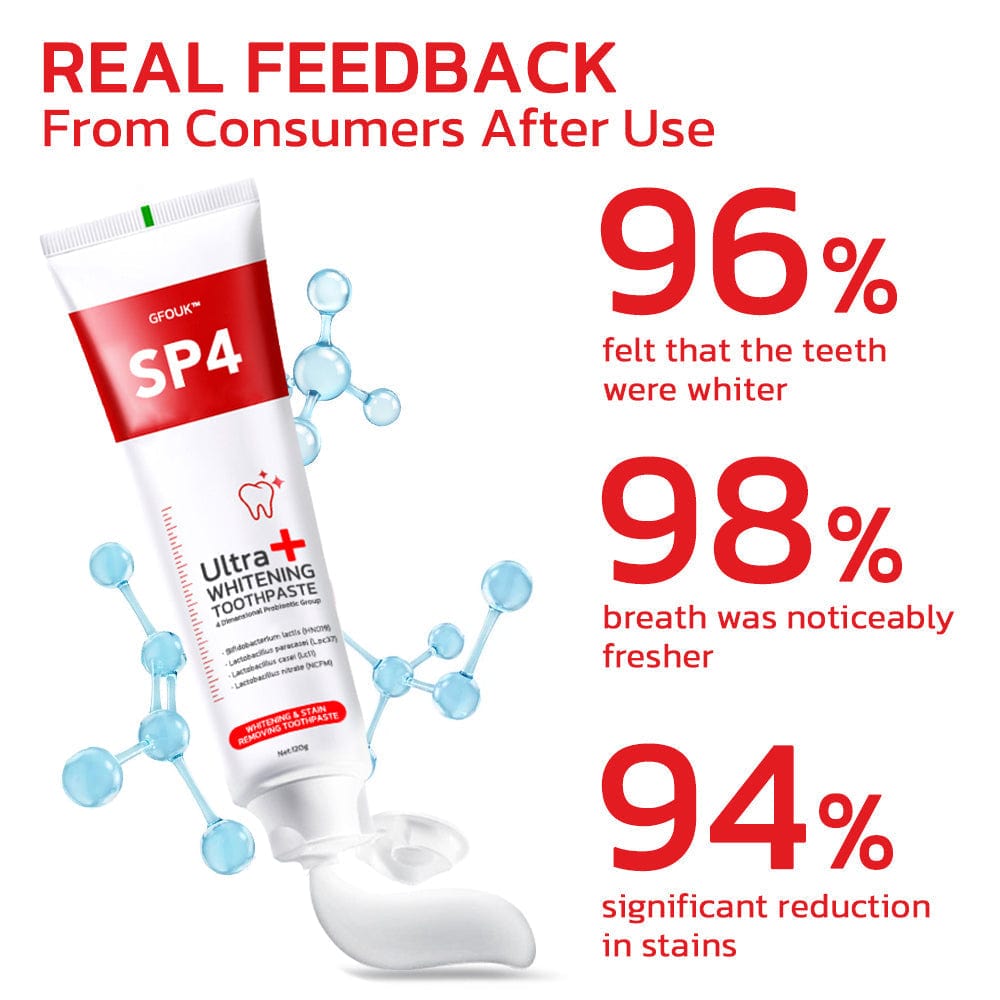 SP-4 Probiotic Teeth Whitening Toothpaste