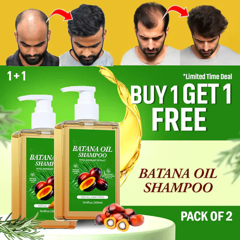 Batana Oil Shampoo for Hair Growth (Pack of 2)